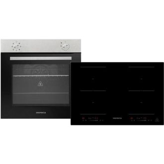 Respekta Forno Piano cottura Piano cottura Set Induzione 77 cm Timer 2 Zone Flex Slider Respecta