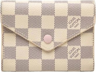 Louis Vuitton Pre-owned Wallets, female, White, Size: ONE SIZE Pre-owned Fabric Wallet