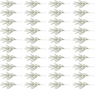 OEM Juego De 40 Ramas De Pino Navide&ntilde;as De Aspecto Natural - Beige