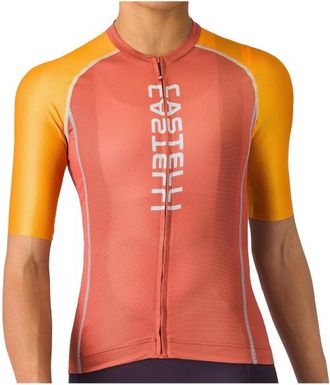 Castelli Unlimited 2 Jersey Velotrikot f&uuml;r Damen | rot