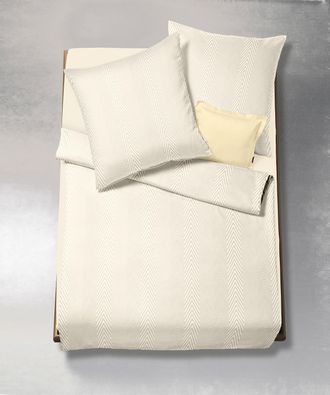 Fleuresse Bettwäsche »Jade Fischgrat« 3 Stk. tlg