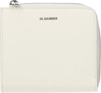 Jil Sander Cartera con cremallera - Accessories - Mujer - Blanco - ONE SIZE