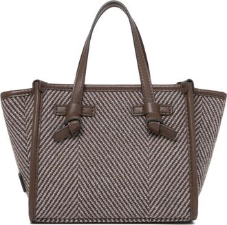 Gianni Chiarini Miss Marcella Tote Bag - Dames - Shoppers - Beige - ONE Size - Leer - Tassen