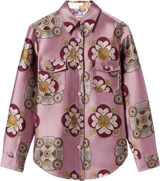 La DoubleJ Beter Dan Je Vriendjes Jas - Dames - Overhemden - Veelkleurig - L - Polyester - Overhemden
