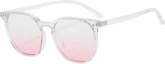 Generic Outdoor Womens Vacation Sunglasses Commuting Mens Driving Sports Sun Glasses(Clear)