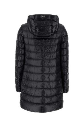Herno Womens Black Nylon Down Jacket Piumini