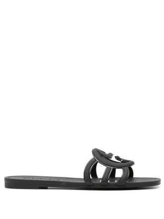 Gucci Gg Interlocking Slides-Donna