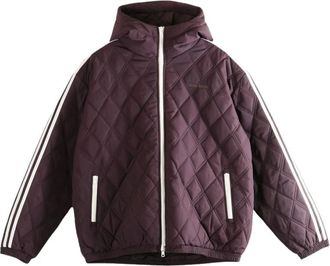 adidas WB Quilted Jacket - Heren - Trainingsjackets - Paars - L - Leer - Fitness