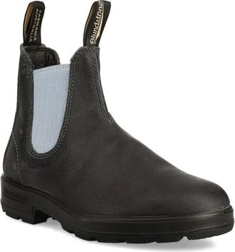 Blundstone Leren laarzen met elastische zijkanten - Grijs