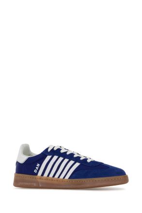 Dsquared2 Striped Fabric Sneaker - Navy