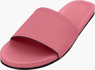 indosole Responsibly-Made Tire Sole Slide Sandals in Guava at Nordstrom, Size 11