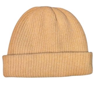 The Elder Statesman Unisex Watchman Cashmere Cap In Beige