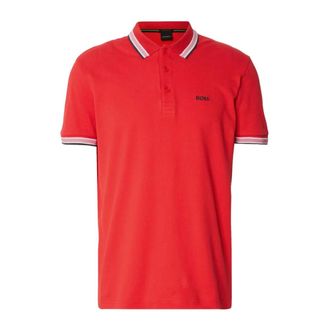 HUGO BOSS Hugo, Polo Shirts, male, Red, Size: 3XL Paddy Polo