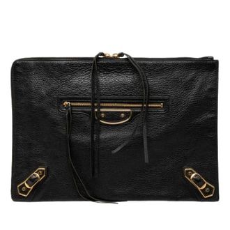Balenciaga Pre-owned Vintage Clutch - - Pre-owned - Donna - Nero - ONE SIZE