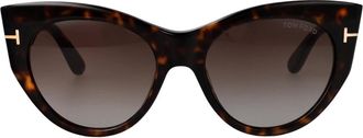 Tom Ford Kristen-02 Zonnebril - Dames - Accessoires - Veelkleurig - Maat: 54 MM