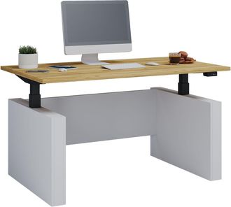 VCM Escritorio Ajustable Salia 140x80 73x137x80 - Vcm