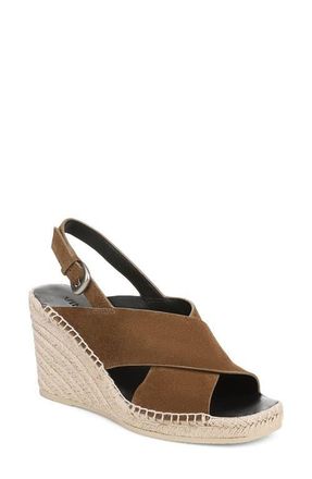 Vince Georgia Espadrille Wedge Sandal in Elmwood at Nordstrom, Size 6.5
