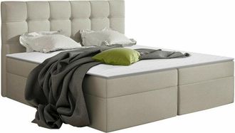 Mirjan24 Mobilier1 - Cama Continental Comfivo 195, Paros 02, Doble, Continental, 180x200, Tapiz, Somieres, 186x206x113cm