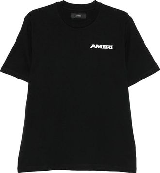 Amiri T Shirt Nero-Uomo