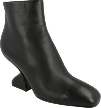 Ferragamo Salvatore Ferragamo Sal Leather Bootie