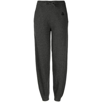 Isabel Marant Sweatshirts, female, Gray, Size: M Antracite Jogging Pants Kira Punto
