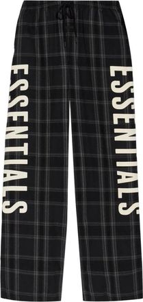 Fear of God Flannel Lounge Pant - Heren - Sweatpants - Zwart - L - Katoen - Broeken