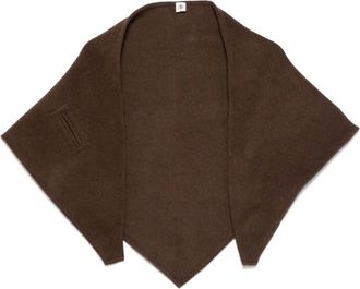 The Garment wool blend scarf - women - Polyamide/Recycled Wool - One Size - Brown
