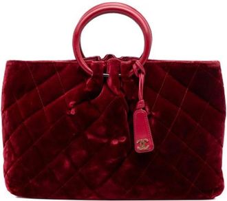 Chanel Pre-owned Handbags, female, Red, Size: ONE SIZE Pre-owned Handbag