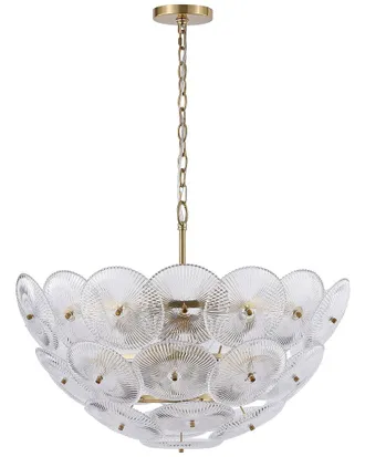 Safavieh Couture Alberta Glass & Metal Chandelier