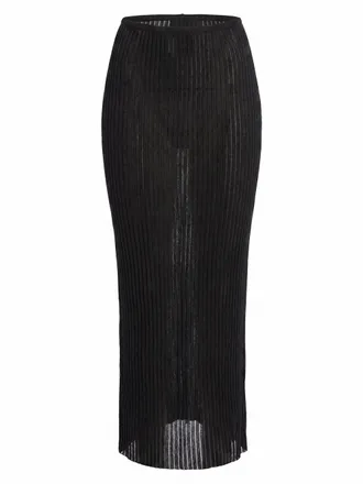 Dondup Lurex Long Skirt