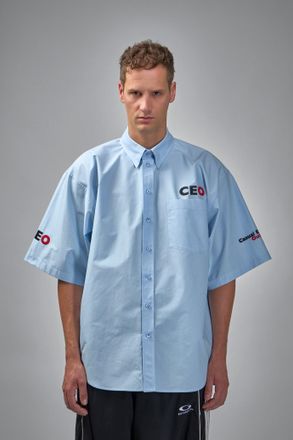 Balenciaga Short Sleeve Oversized Shirt