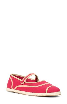 Staud Nora Espadrille Flat in Rouge at Nordstrom, Size 8.5Us