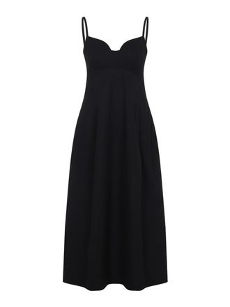 Co Bustier Cut Midi Dress