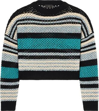Alanui Maglione a Righe Oceaniche - - Knitwear - Donna - Multicolore - S
