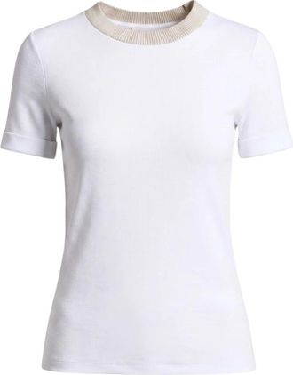 PESERICO T-Shirts - Dames - T-shirts - Wit - L - Tops