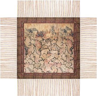 Pierre-Louis Mascia Aloeuw Sjaal - Dames - Zijden sjaals - Veelkleurig - ONE Size - Accessoires