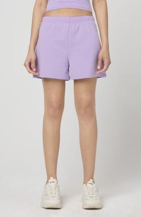 Florence By Mills Relaxed French Terry Shorts in Millie Lavender at Nordstrom Rack, Size Xx-Small