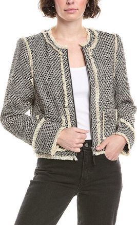 Cinq à Sept Metallic Tweed Darina Jacket