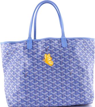 Goyard Saint Louis Reversible Tote Printed Coated Canvas and Printed Canvas PM
