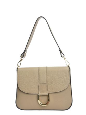 Anna Luchini Beige Rundleer Tas