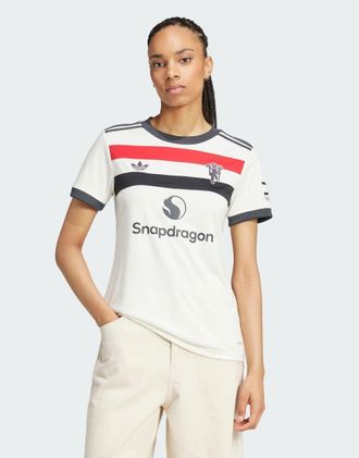 adidas adidas Performance - Manchester United FC 24/25 - Terza maglia bianco sporco