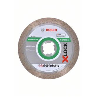 Bosch 2608615164 X-lock Disco Diamante Best Ceramic: 125x1,8mm
