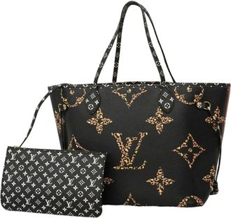 Louis Vuitton Noir Tote Bag (Pre-Owned)