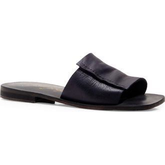 Free People Verona Slide Sandal in Black at Nordstrom Rack, Size 11Us / 41Eu