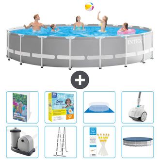 Intex Piscina Prism Frame Redonda - 610x132 Cm - 9-piezas S544