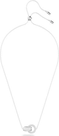 Swarovski Holle Hanger Ketting - Dames - Kettingen - Grijs - ONE Size - Accessoires
