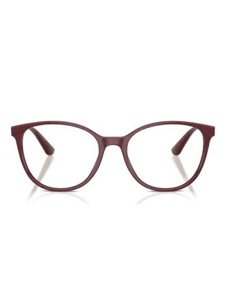 Dolce & Gabbana Eyewear Bril met rond montuur - Rood
