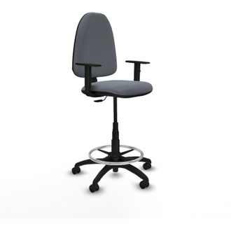 Piqueras y Crespo Piqueras Y Crespo Silla De Oficina Gris Con Brazos