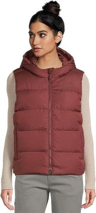 Marmot Strollbridge Hooded Vest Womens Coat Acai Berry : MD, Down/Polyester