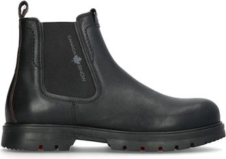 Canada Snow Zwarte Mountain Faden Winterlaarzen - Heren - Chelseaboots - Zwart - 41 EU - Schoenen